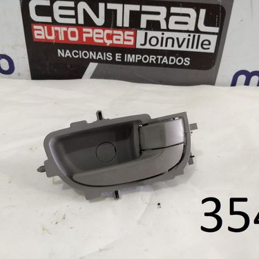 Maçaneta Interna Traseira Direita Corolla 2016 Cinza Traseira