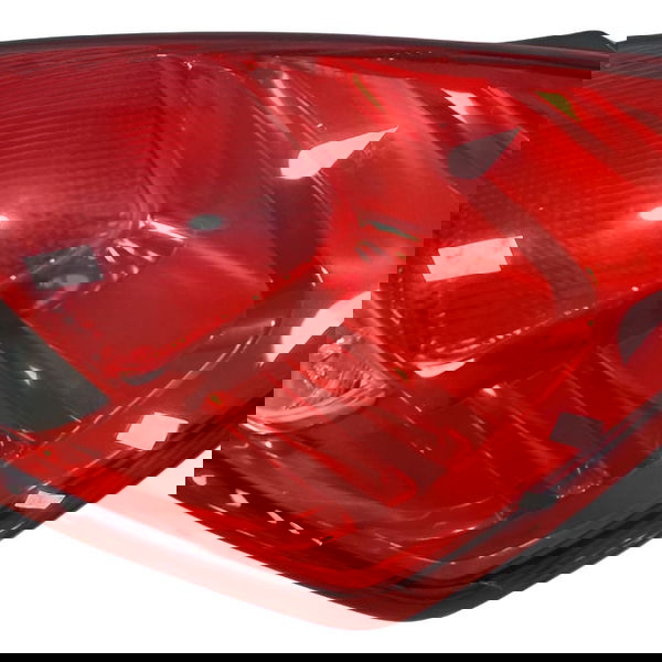 Lanterna Traseira Direita Ford Fiesta 2015 Direito/passageiro Vermelho