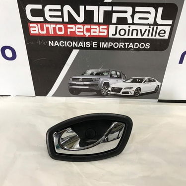 Maçaneta Interna Dianteira Direita Renault Fluence 2016 Cinza Dianteira