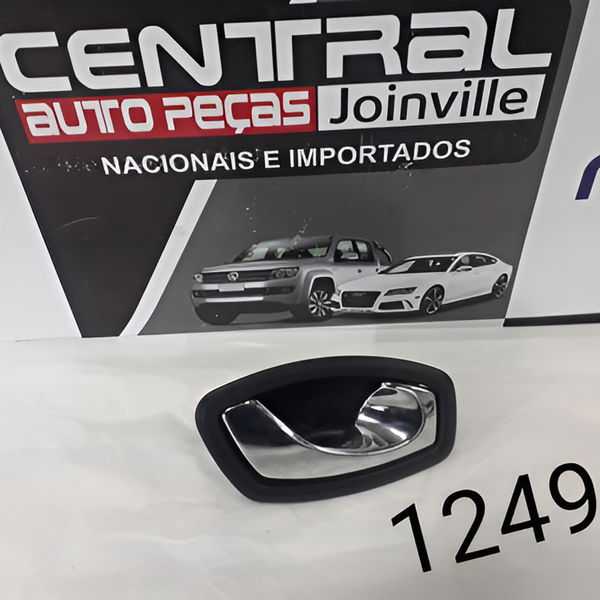 Maçaneta Interna Traseira Direita Renault Fluence 2016 2017 Cinza Traseira