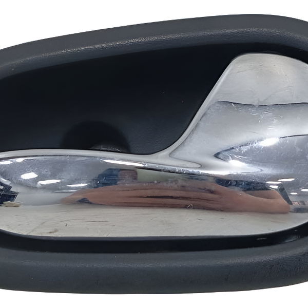 Maçaneta Interna Porta Traseira Direita Renault Sandero 2018 Preto Traseira