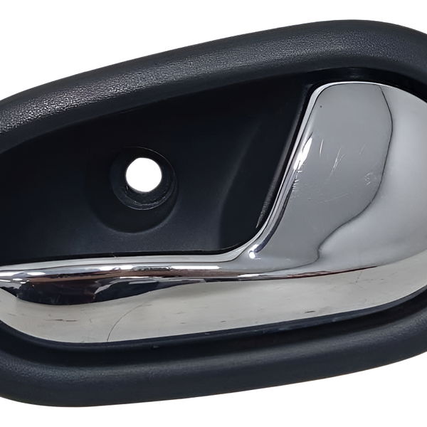 Maçaneta Interna Porta Dianteira Dir Renault Sandero 2018 Preto Dianteira