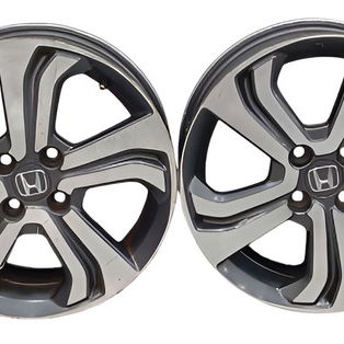 Jogo Rodas Honda City Exl Cvt 2015 Prateado