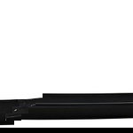 Guia Canaleta Vidro Porta Traseira Esq Nissan Kicks 2022 Preto