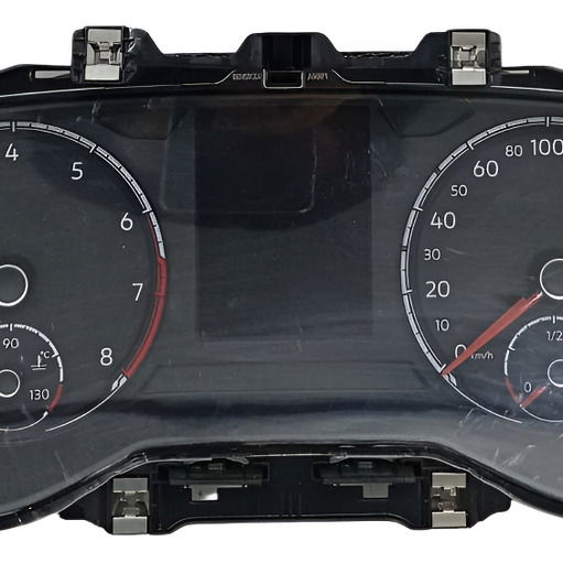 Painel Velocímetro Instrumentos Vw Nivus Confort Line 2021 Preto