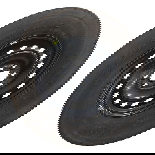 Estepe Roda Ferro Aro 16 Pneu 265/70r16 Vw Amarok 2014 Preto