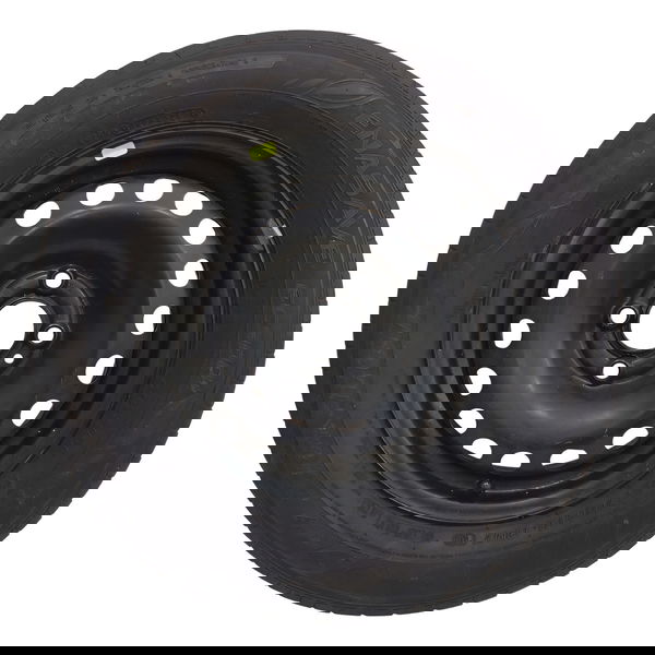 Estepe Roda Ferro Aro 14 Pneu 175/70r14 84t Vw Up 2018 Preto