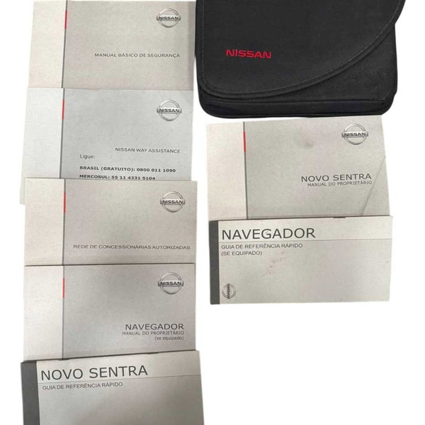 Manual Proprietário Nissan Sentra 2015