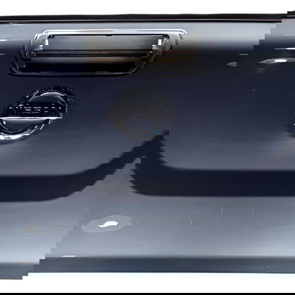 Tampa Traseira Lata Caçamba Nissan Frontier 2022 Detalhe Cinza