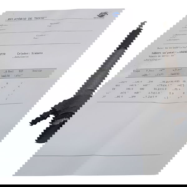 Bico Injetor Testado Nissan Frontier 2022 N3 220v