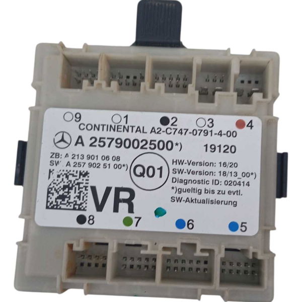 Modulo Conforto Porta Traseira Dir Mercedes Cls 450 Amg 2019