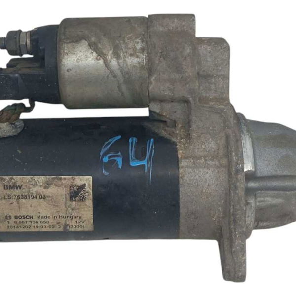 Motor Arranque Bmw X1 2014 763819403