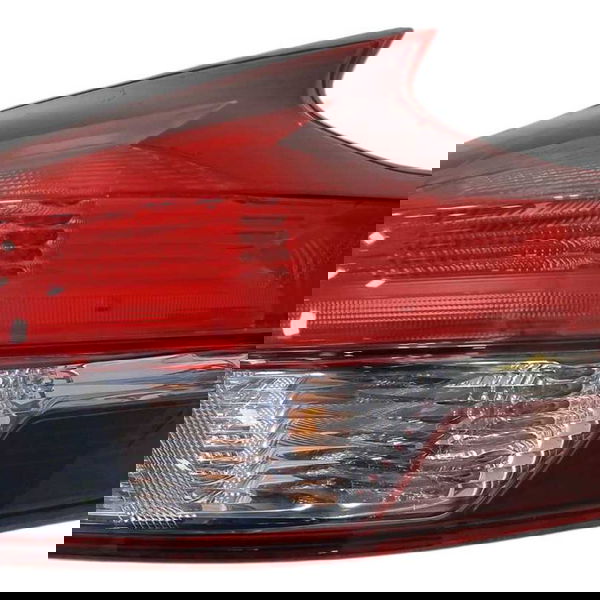 Lanterna Traseira Direita Nissan Kicks 2018 Direito/passageiro Vermelho