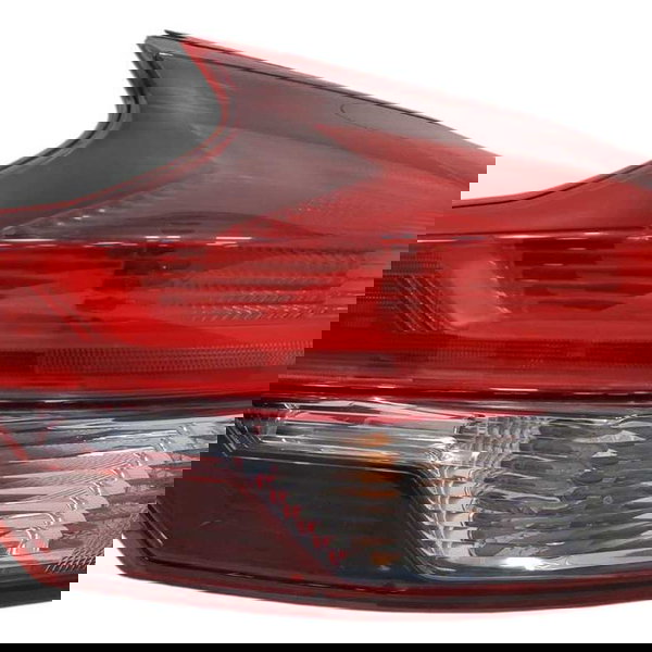 Lanterna Traseira Esquerda Nissan Kicks 2018 Esquerdo/motorista Vermelho