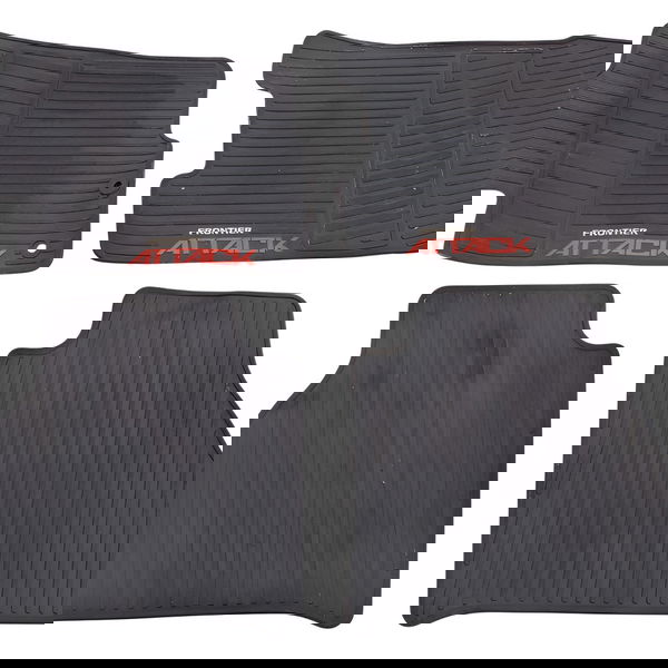 Jogo Tapete Borracha Nissan Frontier 2022 Cinza