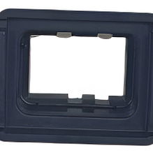 Moldura Botão Pisca Alerta L200 2023 Preto