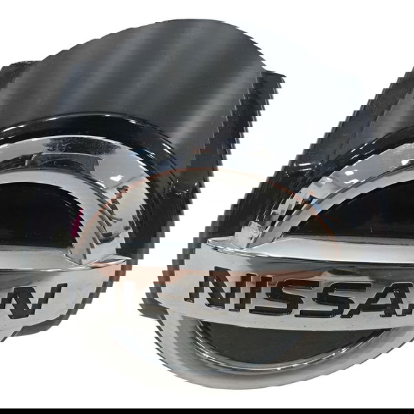 Emblema Nissan Tampa Traseira Nissan Kicks 2022 Preto