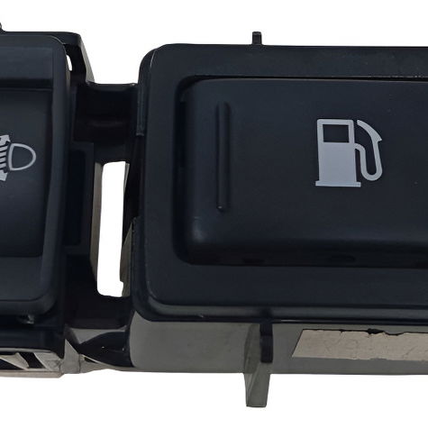 Botão Abertura Portinhola Regulagem Farol Frontier 2022 Preto