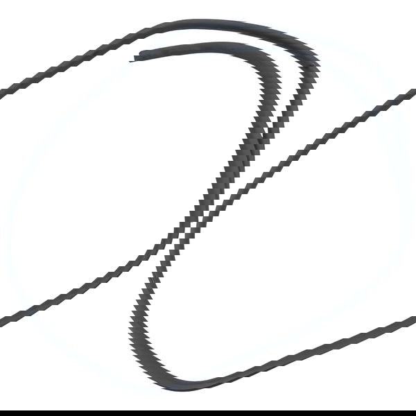 Borracha Porta Traseira Vw Amarok 2014 N2 Preto