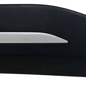 Aplique Porta Traseira Esquerda Nissan Kicks 2018 Preto