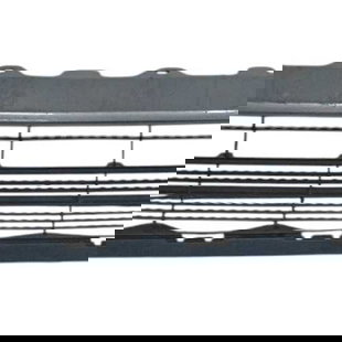 Grade Inferior Parachoque Dianteiro City Hatch 2023 Detalhe  Cinza-escuro Fosco