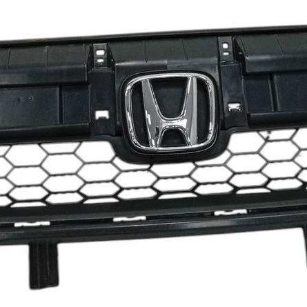 Grade Frontal Parachoque Honda City Hatch 2023 Cinza-escuro Brilhante