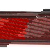 Refletor Olho Gato Direito Honda City Hatch 2023 Vermelho