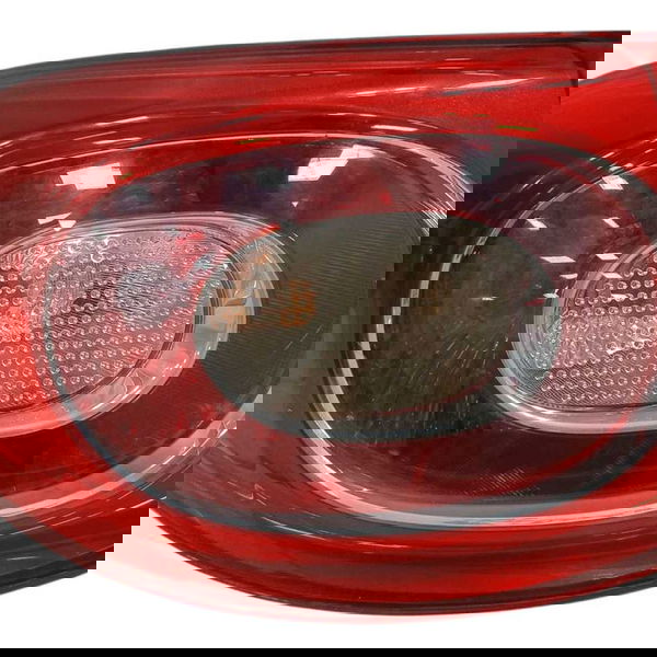 Lanterna Traseira Esquerda Tiguan 2010 Detalhe  Direito/passageiro Vermelho