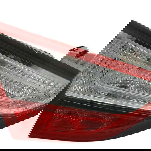 Lanterna Esquerda Tampa Traseira Hyundai Sonata 2011 Detalhe Esquerdo/motorista Transparente