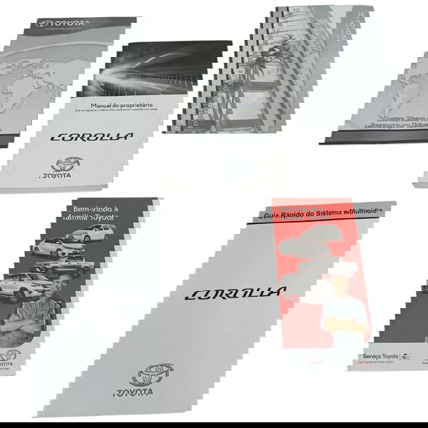 Manual Proprietário Toyota Corolla 2017 2018