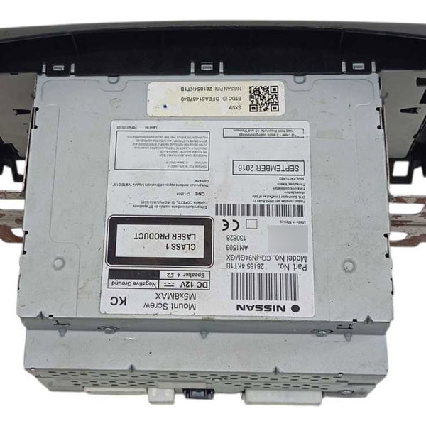 Multimídia  Nissan Frontier 2.3 2017 Preto