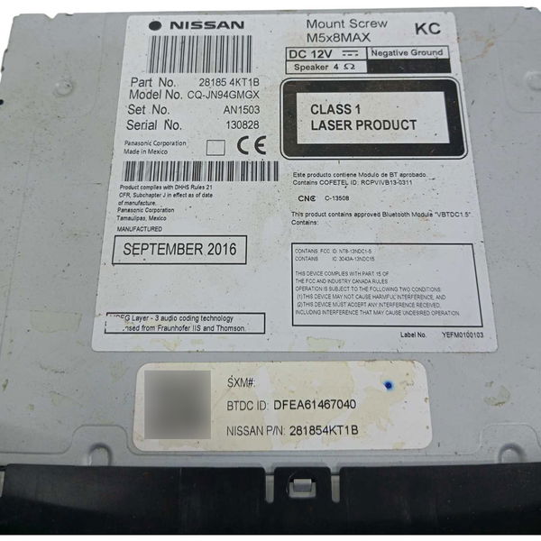 Multimídia  Nissan Frontier 2.3 2017 Preto