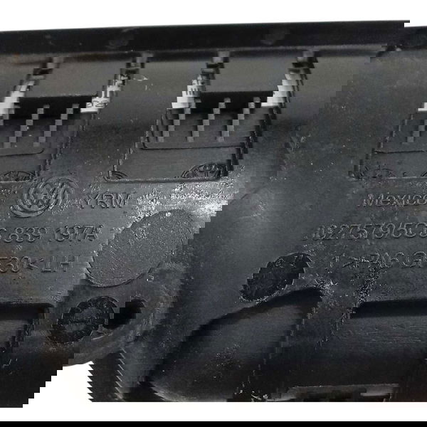 Maçaneta Interna Traseira Esquerda Vw Jetta Tsi 2.0 2017 Preto Traseira