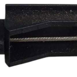 Cabo Maçaneta Interna Diant. Esquerda Vw Jetta Tsi 2.0 2017 Peto