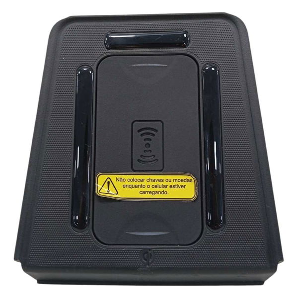 Carregador Induçao Painel Nissan Versa 2022/25  Preto