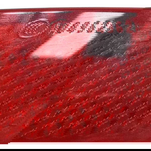 Refletor Olho De Gato Traseiro Esquerdo Nissan Kicks 2019 Vermelho