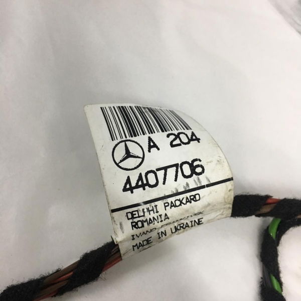 Chicote Porta Traseira Esquerda Mercedes C180 2012 A 2014