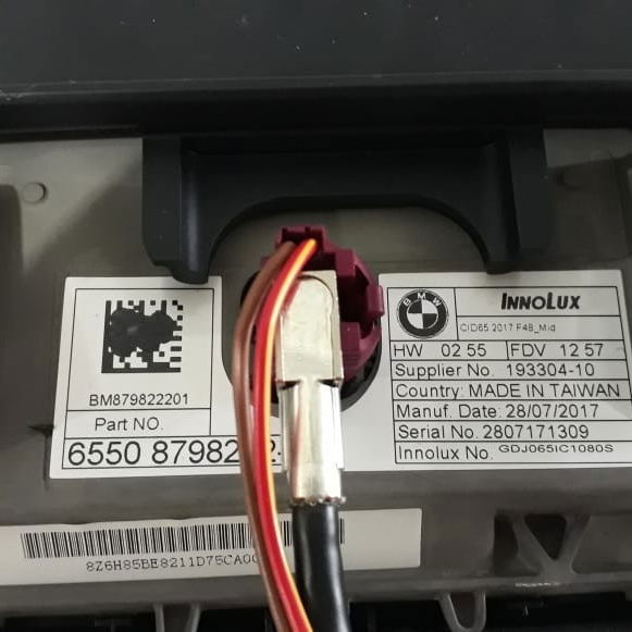 Tela Multimídia Bmw X1 2018