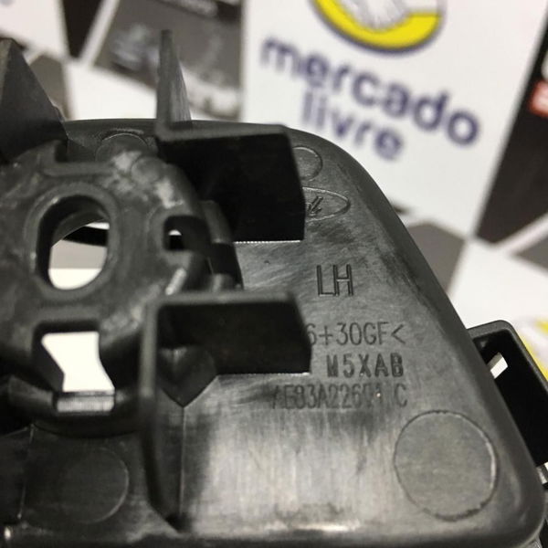 Maçaneta Interna Traseira Esquerda Ford Fiesta Titanium 2014