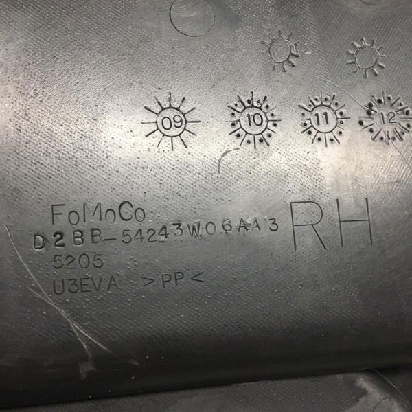 Acabamento Coluna Lado Direito Ford New Fiesta Titanium 2014