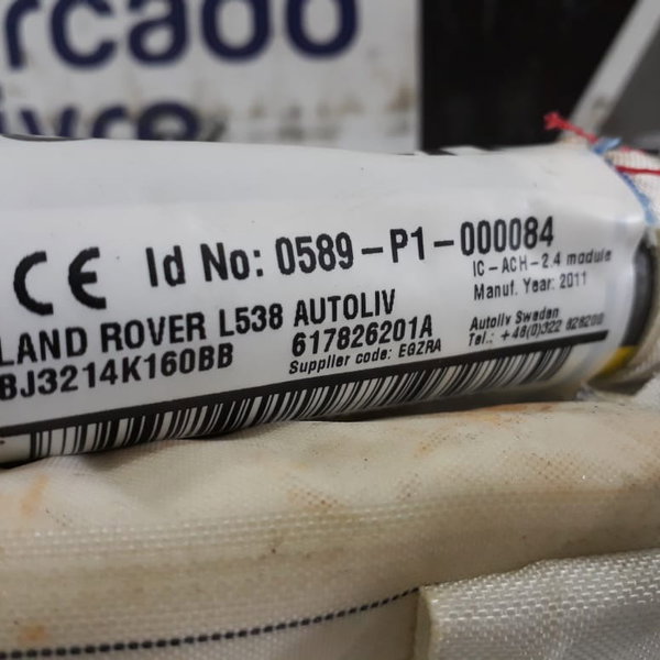 Cortina Airbag Esquerda Land Rover Evoque 2012
