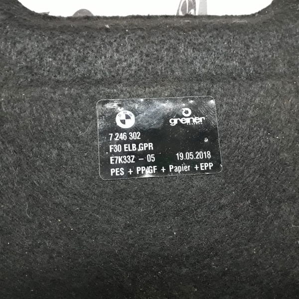 Tampa Estepe Porta Malas Bmw 320i 2018