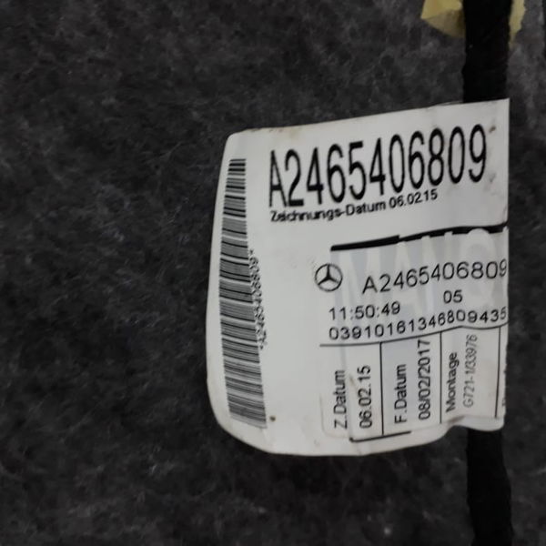 Forro Porta Traseira Direita Mercedes Cla200 2018