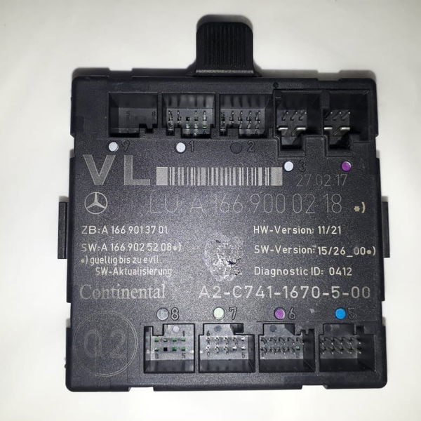Modulo Porta Dianteira Esquerda Mercedes Cla 200 2018 