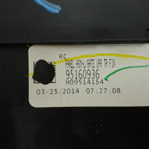Acabamento Interno Porta Malas Gm Tracker Ltz 2014 2015
