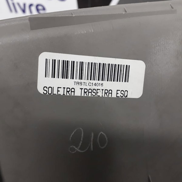 Soleira Traseira Esquerda Honda Civic 2015