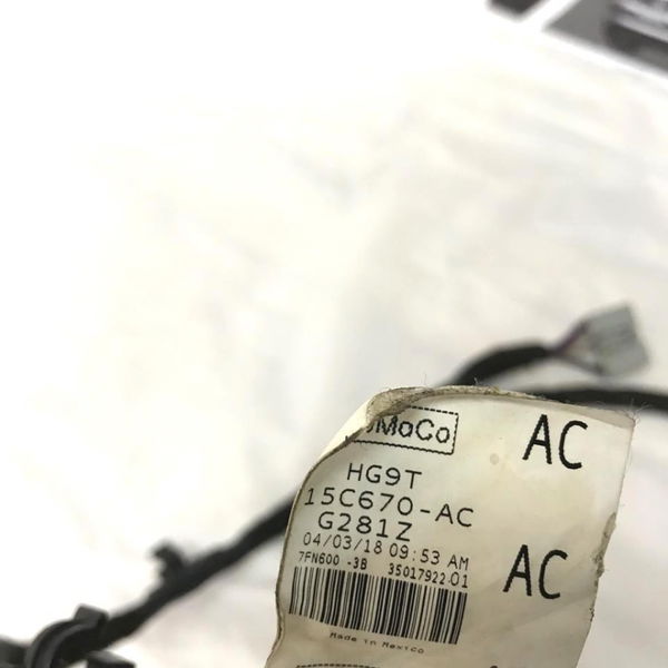 Cabo Chicote Conector Fusion 2.0 Turbo 2017 2018 - Hg9t-15c670-ac