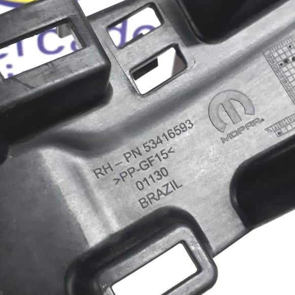 Suporte Acabamento Direito Fiat Toro 1.8 Flex 2018 2019 - 53416593