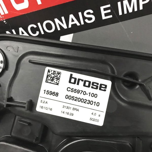 Máquina Vidro C/ Motor Traseiro Esquerdo Renegade 2017 2018