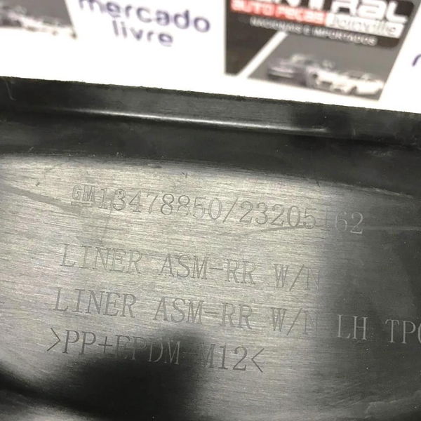 Parabarro Traseiro Esquerdo Gm Cruze 1.4 Turbo 2017 2018 